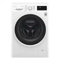 LG Steam Washing Machine F2J6WY0W Front loading, Washing capacity 6.5 kg, 1200 RPM, Direct drive, A+++, Depth 45 cm, Width 60 cm, White, LED, Steam function, NFC, Display