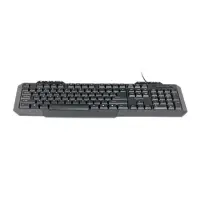Gembird Multimedia keyboard KB-UM-105  Wired, Wired, Keyboard layout US, No, Wireless connection No, 625 g, EN, Numeric keypad, USB, Black