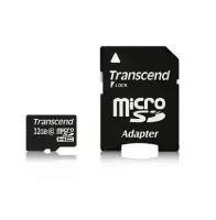 MEMORY MICRO SDHC 32GB W/ADAPT/CLASS10 TS32GUSDHC10 TRANSCEND