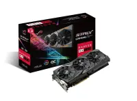 ASUS ROG-STRIX-RX580-O8G-GAMING graafikakaart Radeon RX 580 8 GB GDDR5