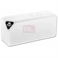 iDance BM1 Wireless Bluetooth Speaker with Built-In Lightshow White