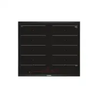 Bosch Hob PXX675DC1E Induction, Number of burners/cooking zones 4, Black, Display, Timer