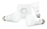 LIGHT BULB E27 10W HUE 3SET/+BRIDGE 929001257301 PHILIPS