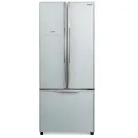 Hitachi Refrigerator R-WB550 (GS) Free standing, Side by Side, Height 178 cm, A+, No Frost system, Fridge net capacity 335 L, Freezer net capacity 94 L, Display, 42 dB, Silver glass