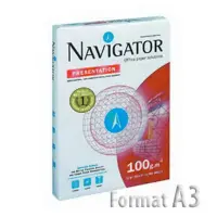 Koopiapaber Navigator Presentation A3 100g/m2, 500 lehte