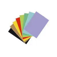 Värvipaber Kaskad A1, 64x90 cm, 225g/m2, 1 leht, helekollane (nr.55) (kogus 2 tükki)