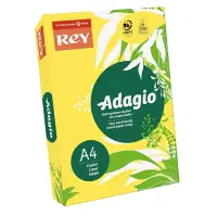 Värvipaber REY ADAGIO A4, 80g/m2, 500 lehte, sidrunikollane (nr.58)