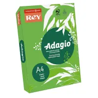 Värvipaber REY ADAGIO A4, 80g/m2, 500 lehte, tumeroheline (nr.52)