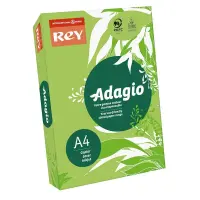 Värvipaber REY ADAGIO A4, 80g/m2, 500 lehte, laimiroheline (nr.16)