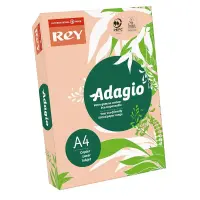 Värvipaber REY ADAGIO A4, 80g/m2, 500 lehte, virsiku kollane (nr.55)