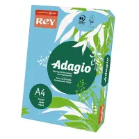 Värvipaber REY ADAGIO A4, 160g/m2, 250 lehte,helesinine (nr.48)