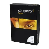 Tekstuurpaber Conqueror Texture Laid A4 100g Cream, 500l