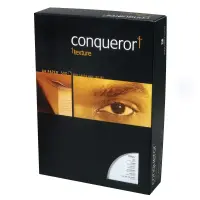 Tekstuurpaber Conqueror Texture Laid A4 100g 500l, oyster