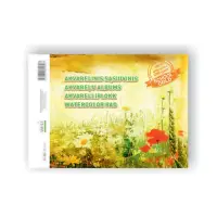 Joonistusplokk akvarell SMLT A4 200g, 10 lehte (kogus 5 tükki)
