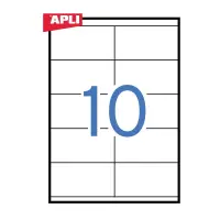 Etiketid Apli ILC iseliimuvad 105 x 57mm 100l/pk