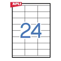 Etiketid Apli ILC iseliimuvad 70 x 36mm 100l/pk