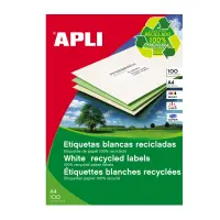 Etiketid Apli ILC 210x297, ümbertöödeldud, 100l/pk 3Re