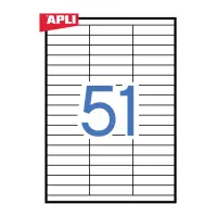Etiketid Apli ILC iseliimuvad 70 x 16,9mm 100l/pk