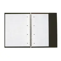 Kaustik Oxford Meetingbook, spiraalköitega, kummikinnitusega, A4+, ruuduline, 80 lehte – pilt 4