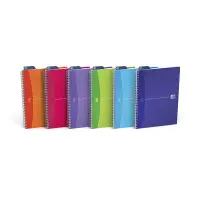 Spiraalköitega kaustik Oxford My Colors A4, 90lehte, ruuduline – pilt 4