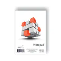 Märkmeplokk liimköites SMLT A5 50l, ruuduline (kogus 2 tükki)