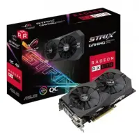 Asus ROG-STRIX-RX570-O4G-GAMING AMD, 4 GB, Radeon RX 570, GDDR5, Processor frequency 1300 MHz, DVI-D ports quantity 2, HDMI ports quantity 1, PCI Express 3.0, Memory clock speed 7000 MHz