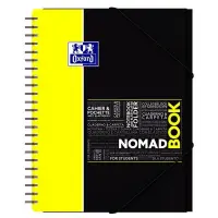 Spiraalköitega kaustik  OXFORD SOS Nomadbook, A4+, 80l, ruuduline