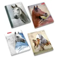 Kaustik Dan-Mark HORSES, A5, 60 lehte, jooneline