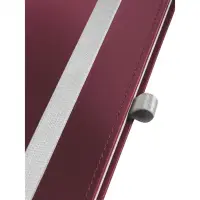 Kaustik  LEITZ STYLE A5, 80l, ruuduline, punane