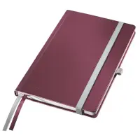 Kaustik  LEITZ STYLE A5, 80l, ruuduline, punane