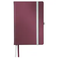 Kaustik  LEITZ STYLE A5, 80l, ruuduline, punane – pilt 5