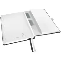 Kaustik  LEITZ STYLE A5, 80l, ruuduline, must