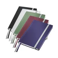 Kaustik  LEITZ STYLE A5, 80l, ruuduline, must