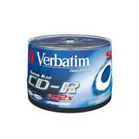 CD-R Verbatim 80min/700MB 52X, extra protection crystal/AZO, 50-ne torn