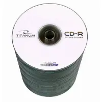 CD-R ESPERANZA Titanium 700MB, 52X,100-torn