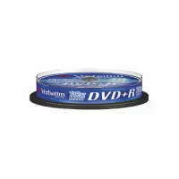 DVD+R Verbatim 4,7GB/16x Matt Silver 10-ne torn