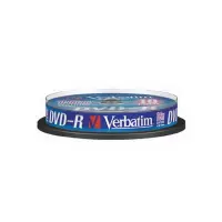 DVD-R Verbatim 4,7GB/16x Matt Silver, 10-ne torn