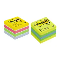 Märkmekuup Post-it Mini Cube Ultra 51x51mm, 400lehte