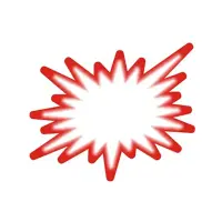 Hinnasildid CENTA, kartongist, valge/punane täht, 20tk/pk