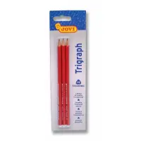 Harilik pliiats Jovi Grafito D7,5mm, 3tk blister