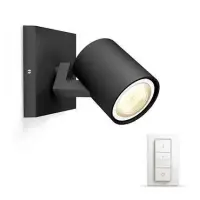 Smart Light Bulb|PHILIPS|5.5 Watts|250 Lumen|Number of bulbs 1|Black|915005403501