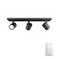 Smart Light Bulb|PHILIPS|5.5 Watts|250 Lumen|Number of bulbs 3|Black|915005403701