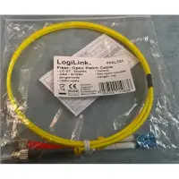 Logilink Fiber Patch Cord OS2 9/125µ LC-ST, singlemode, 1,0m ST, LC, 1m m, yelow