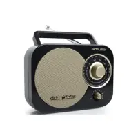 Muse | Portable radio | M-055RB | AUX in | Black/Gold