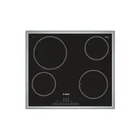 Bosch Serie 6 PKE645FN1E pliidiraud Must Sisseehitatud Keraamiline 4 tsoon(id)