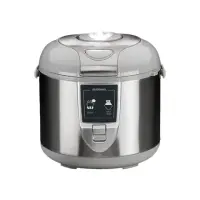 Gastroback Mechanical Rice Cooker 42518 Silver, 700 W, Functions Suitable for cooking rice, vegetables, slurries, also suitable for keeping food temperature, such as soups,