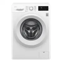 LG Washing machine F0J5WN3W Front loading, Washing capacity 6.5 kg, 1000 RPM, Direct drive, A+++, Depth 45 cm, Width 60 cm, White, Display, LED, NFC