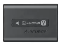 Sony | Compact V-series InfoLITHIUM™ rechargeable battery with 7.3V mean output and 6.9Wh (950mAh) capacity. | NP-FV50A – pilt 3