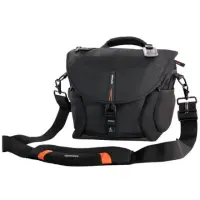 Vanguard The Heralder 28 Bag for DSLR cameras, Compatibility 1 DSLR camera, 3-4 lenses (up to 70-200mm), laptop/tablet up to 10", Black, Interior dimensions (W x D x H) 250 x 160 x 200 mm