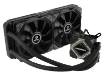 Enermax "LiqMax II 240" universal cpu liquid cooler (AiO), 240 mm radiator, LED logo, 2 fans + PWM control Cooler, universal